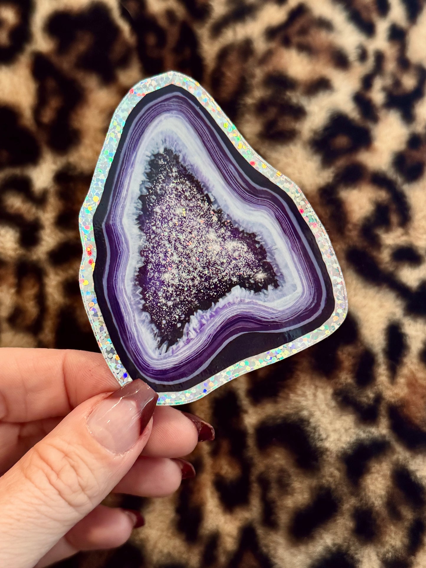 Amethyst sticker