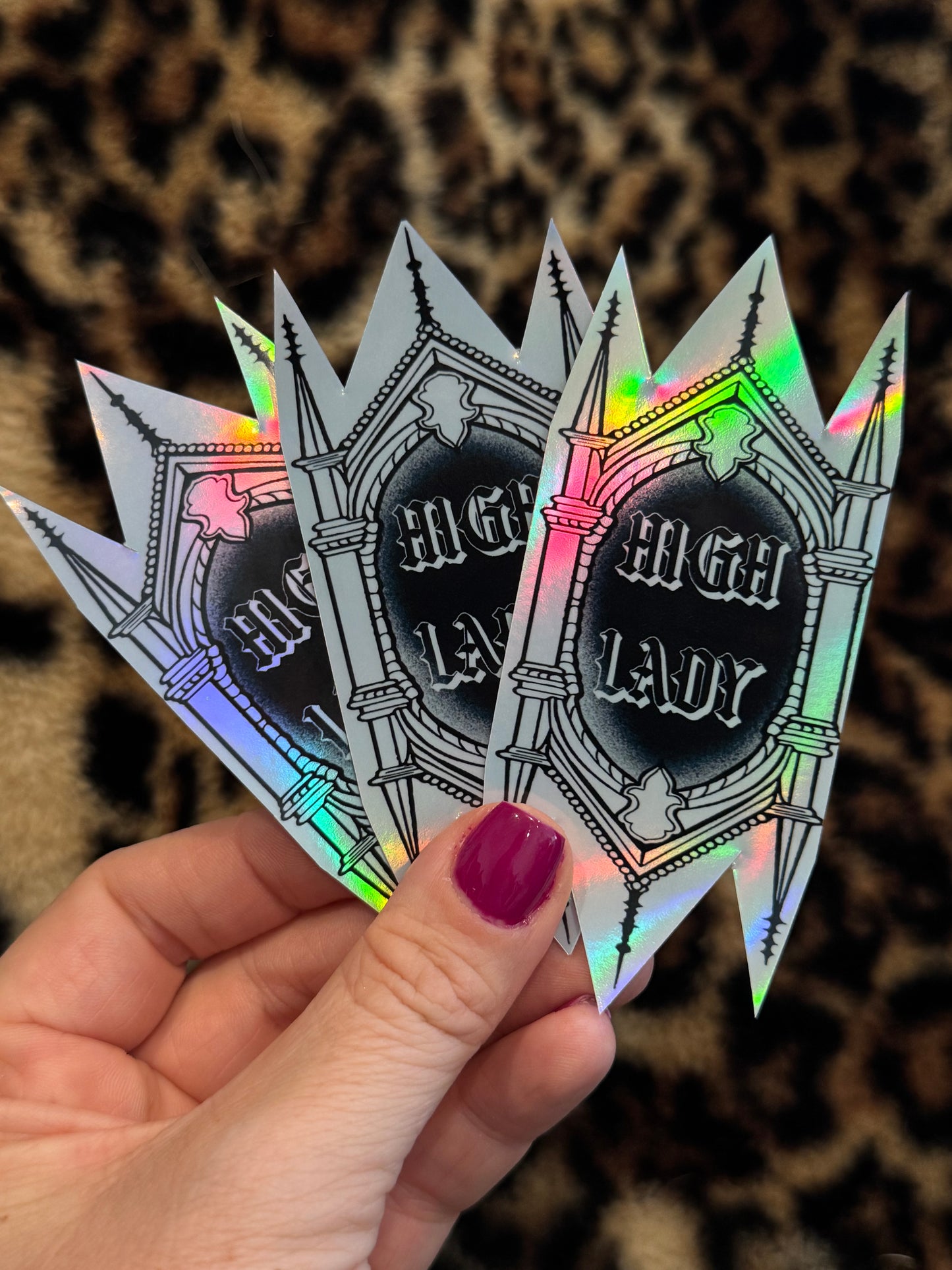 High Lady sticker