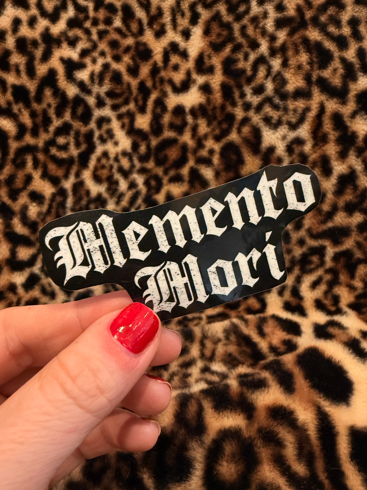 Memento Mori sticker