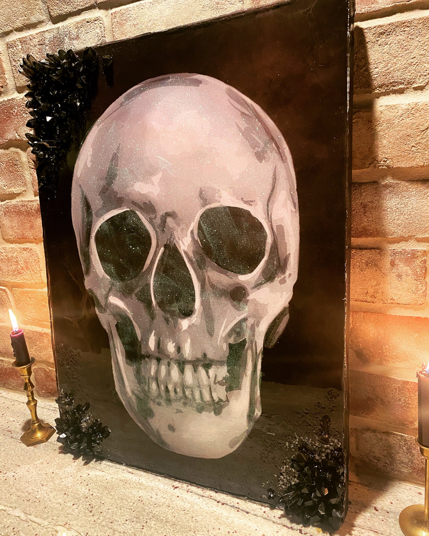 Skully canvas print
