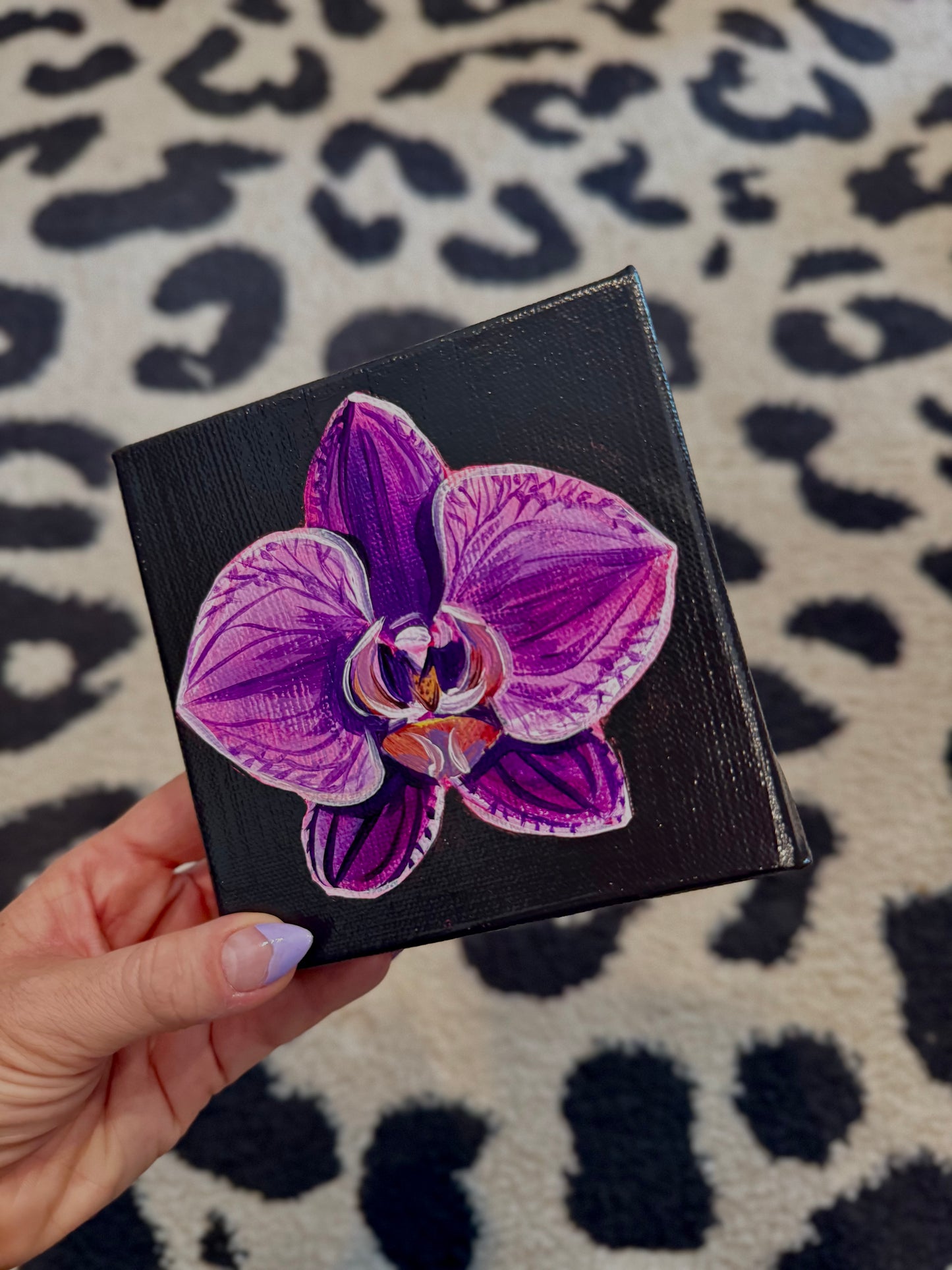 Fuschia orchid