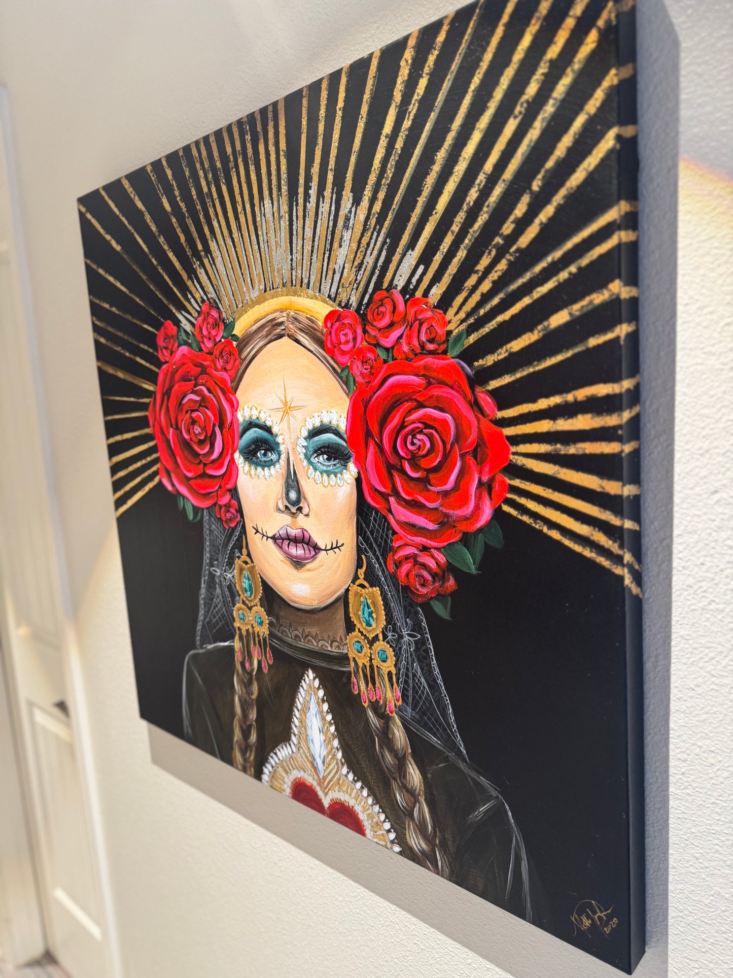 Dia de los Muertos canvas print