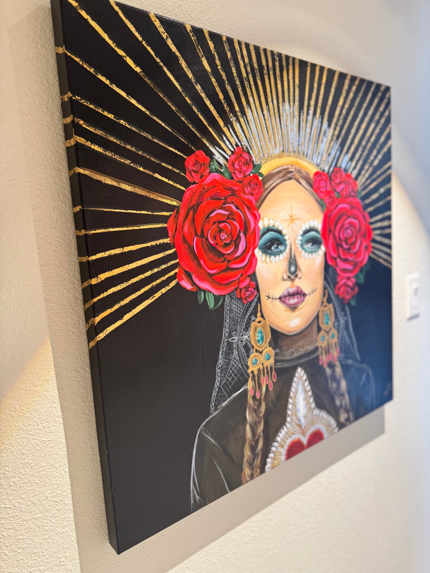 Dia de los Muertos canvas print