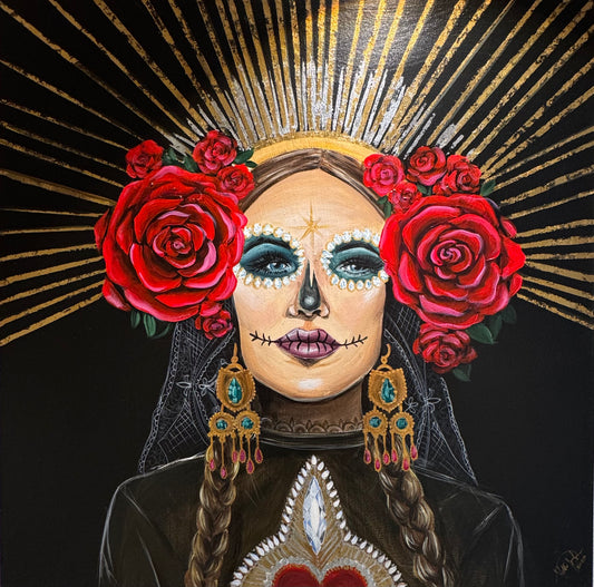 Dia de los Muertos canvas print