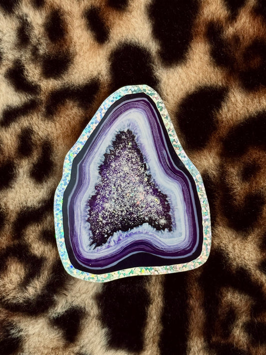 Amethyst sticker
