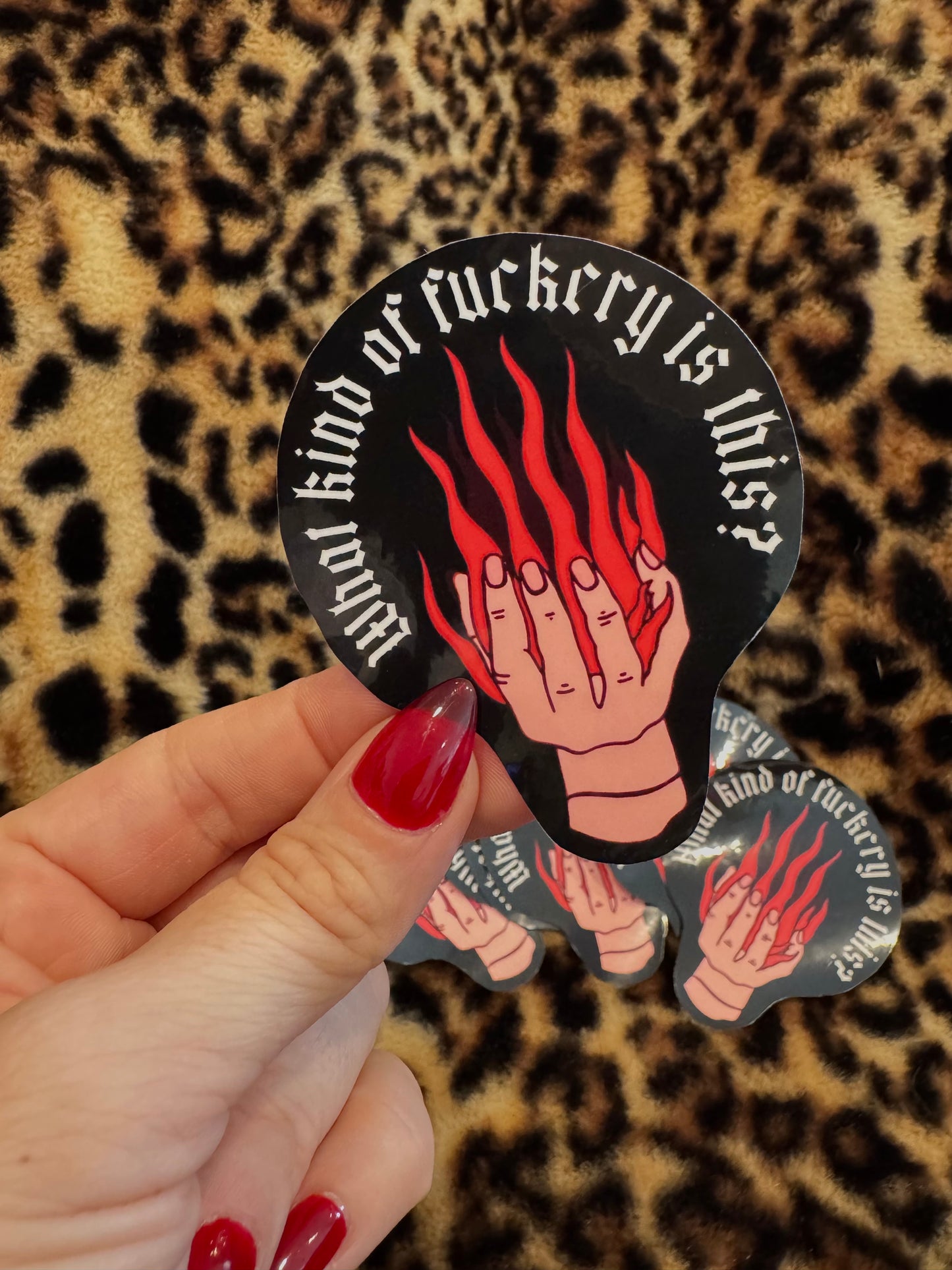 What kind of fuckery is this? sticker