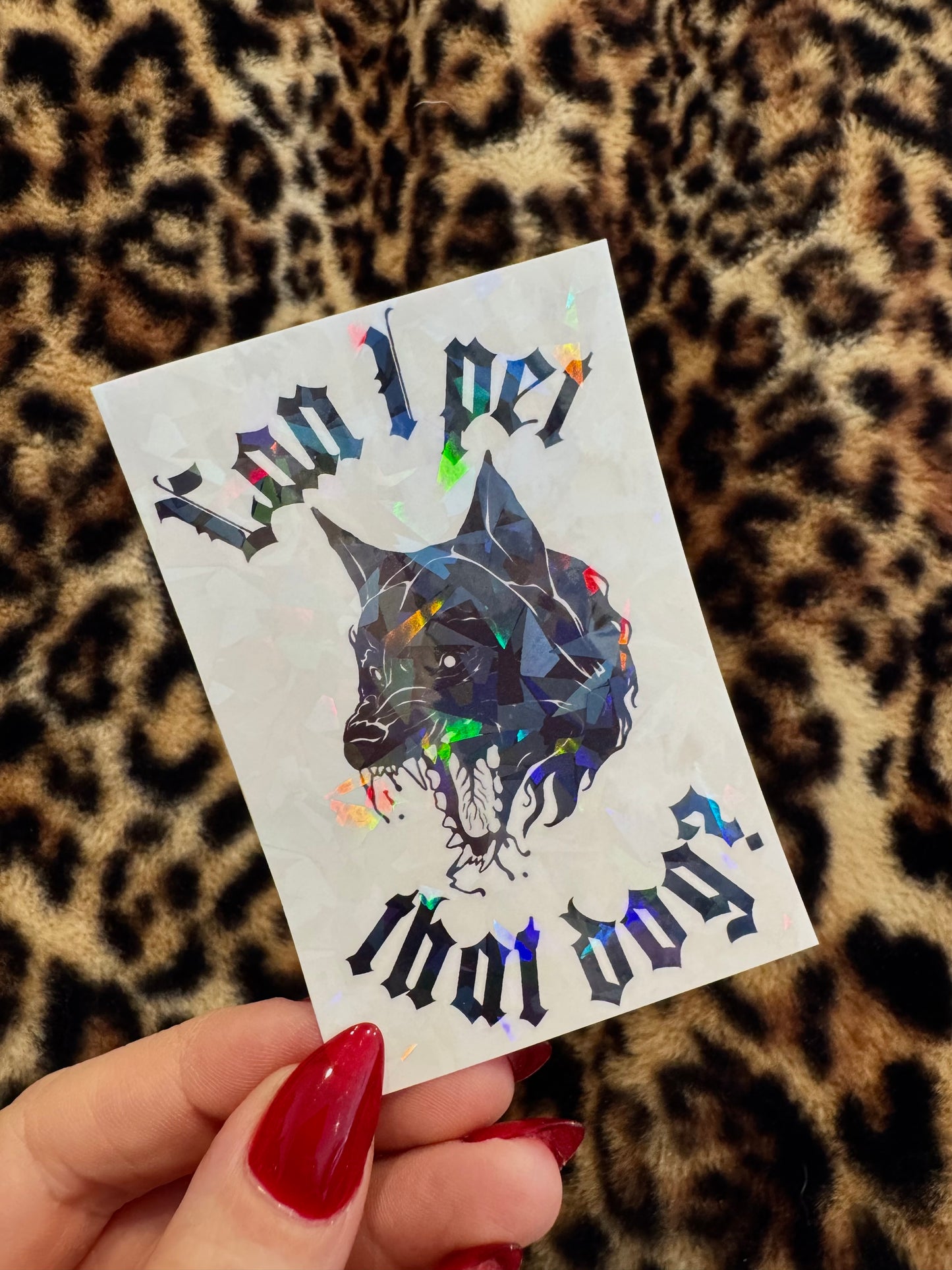 Can I Pet That Dog? sticker