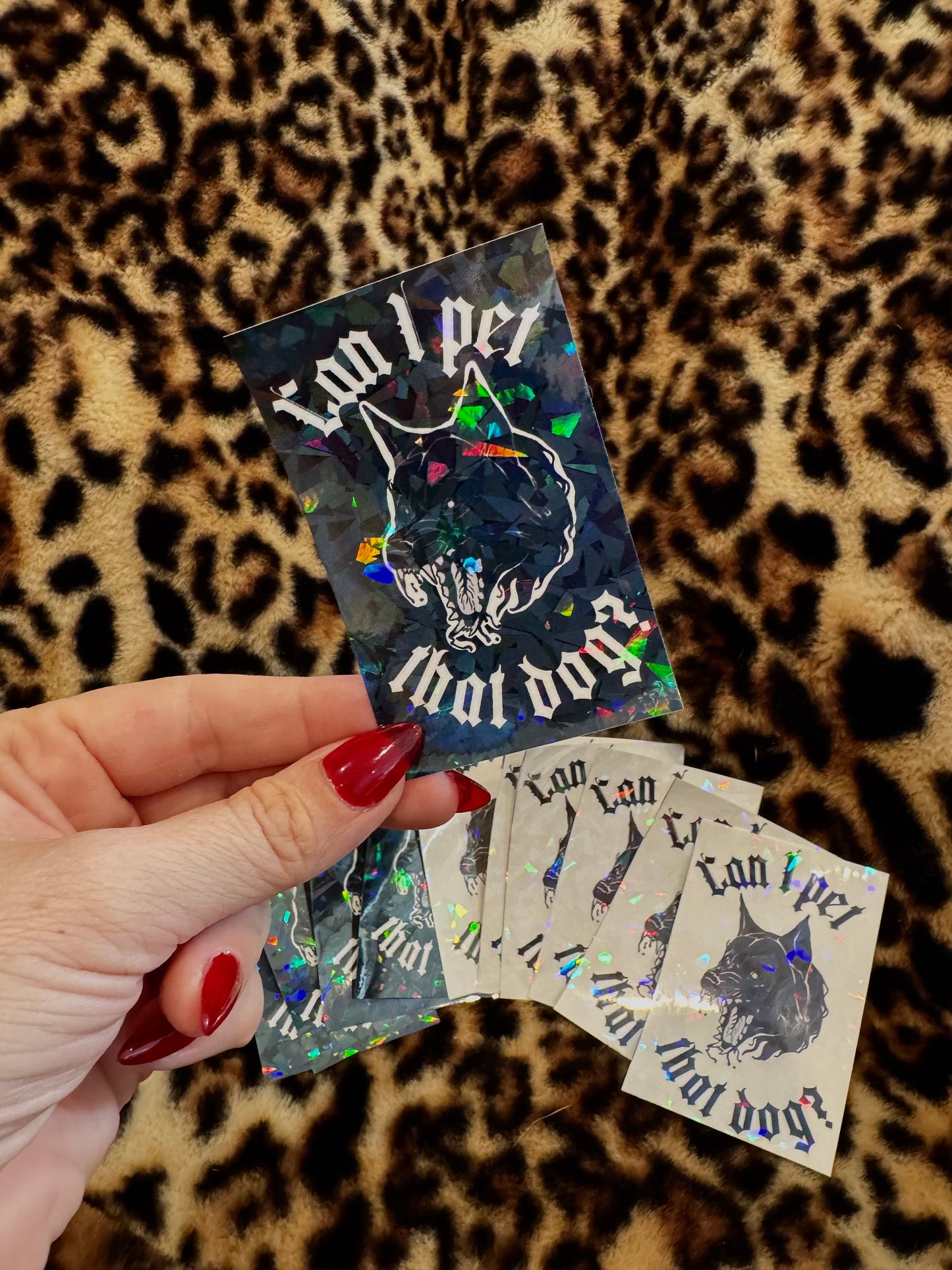 Can I Pet That Dog? sticker