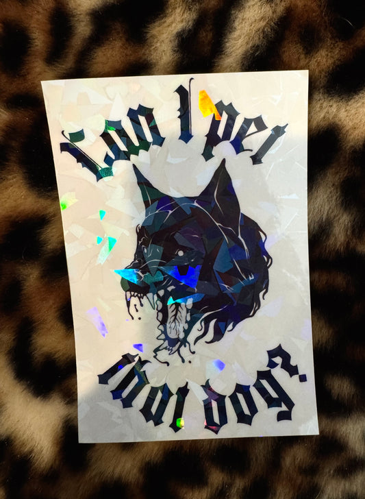Can I Pet That Dog? sticker