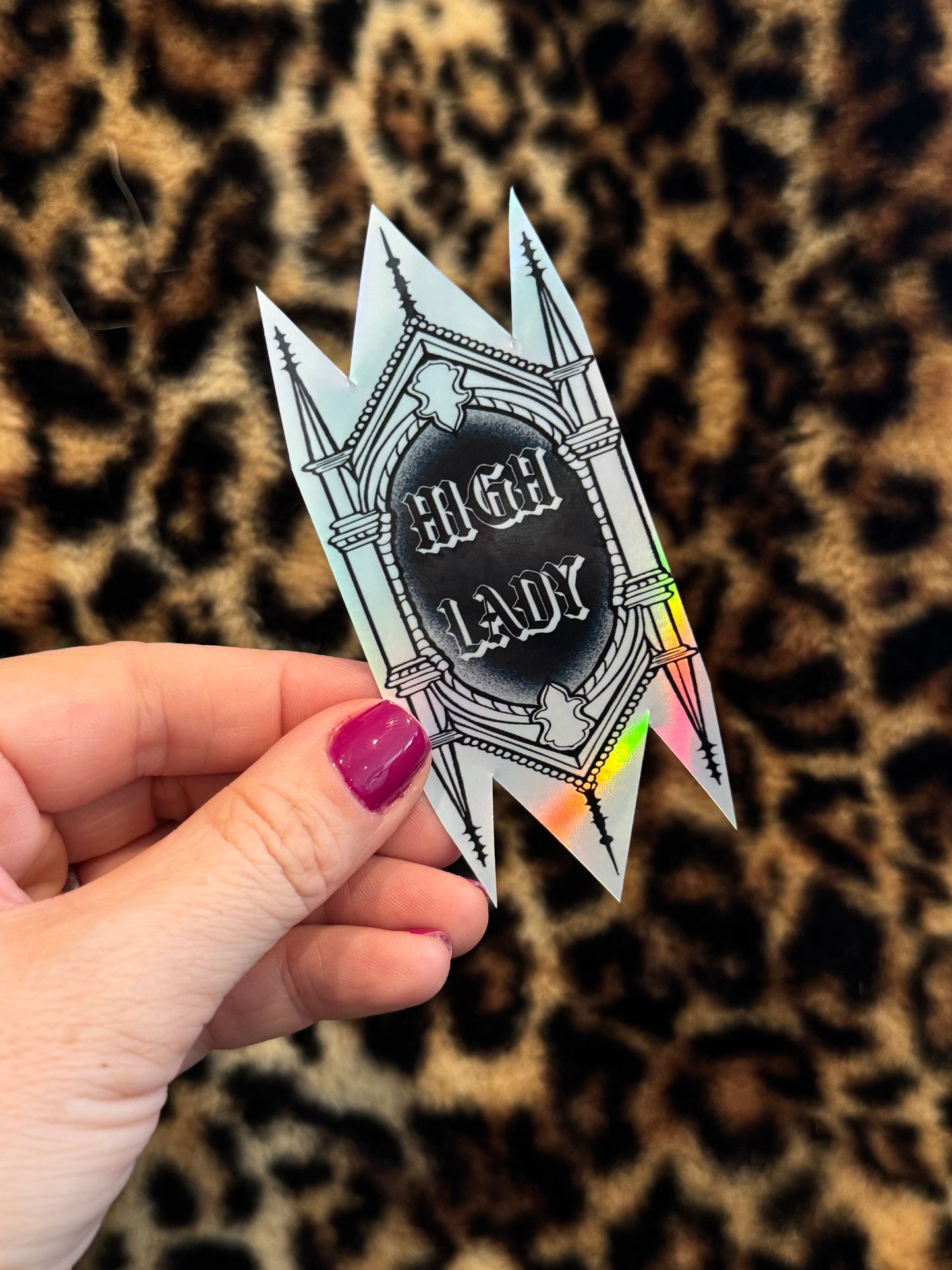 High Lady sticker