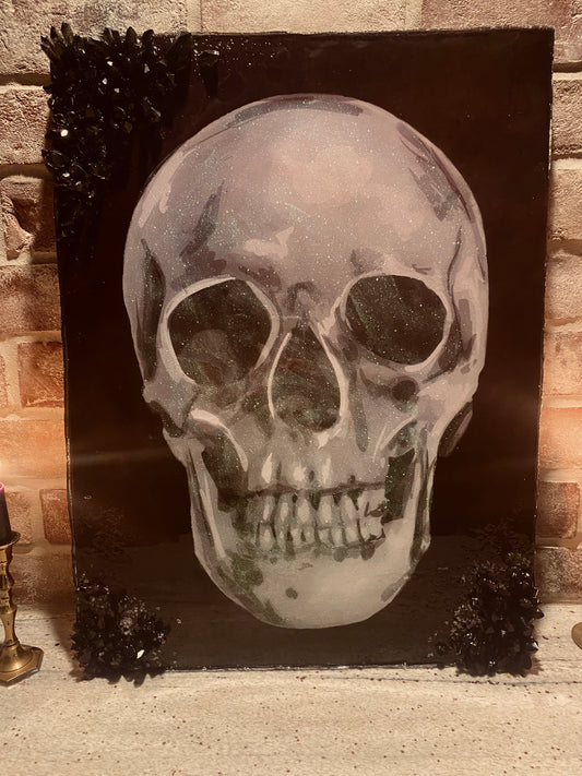 Skully canvas print