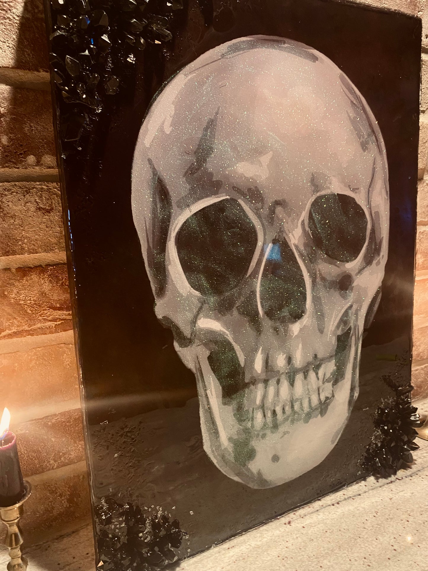 Skully canvas print
