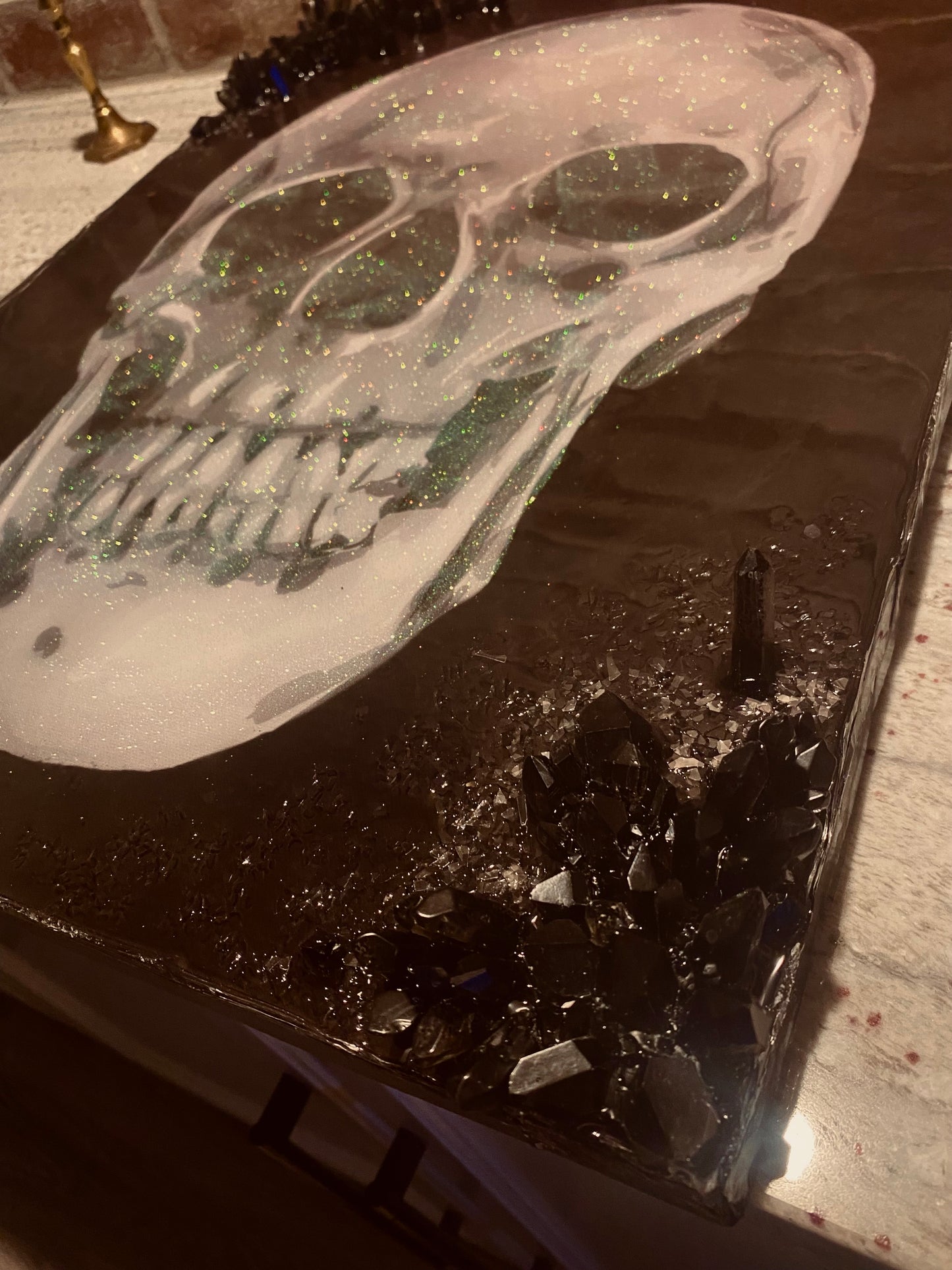 Skully canvas print